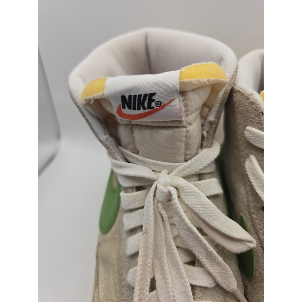 Women's Nike Blazers Size 7.5 dv7006-200 Tan And Green - Picture 4 of 9